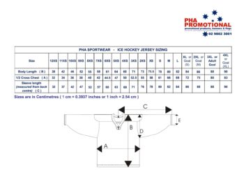 Sizing Chart