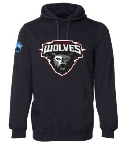 Wolves adult hoody